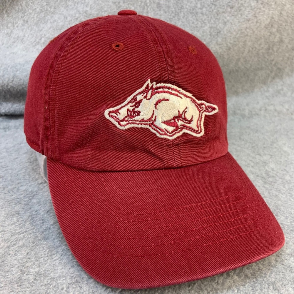 Arkansas Hogs Razorbacks Mens Red Top of the World Hat Adjustable Cap OSFM